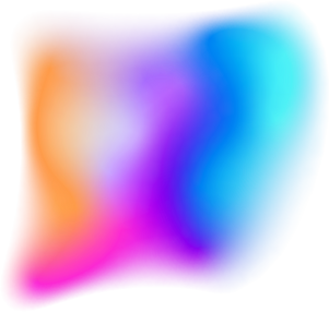 Gradient Blur Orange Purple Blue Green